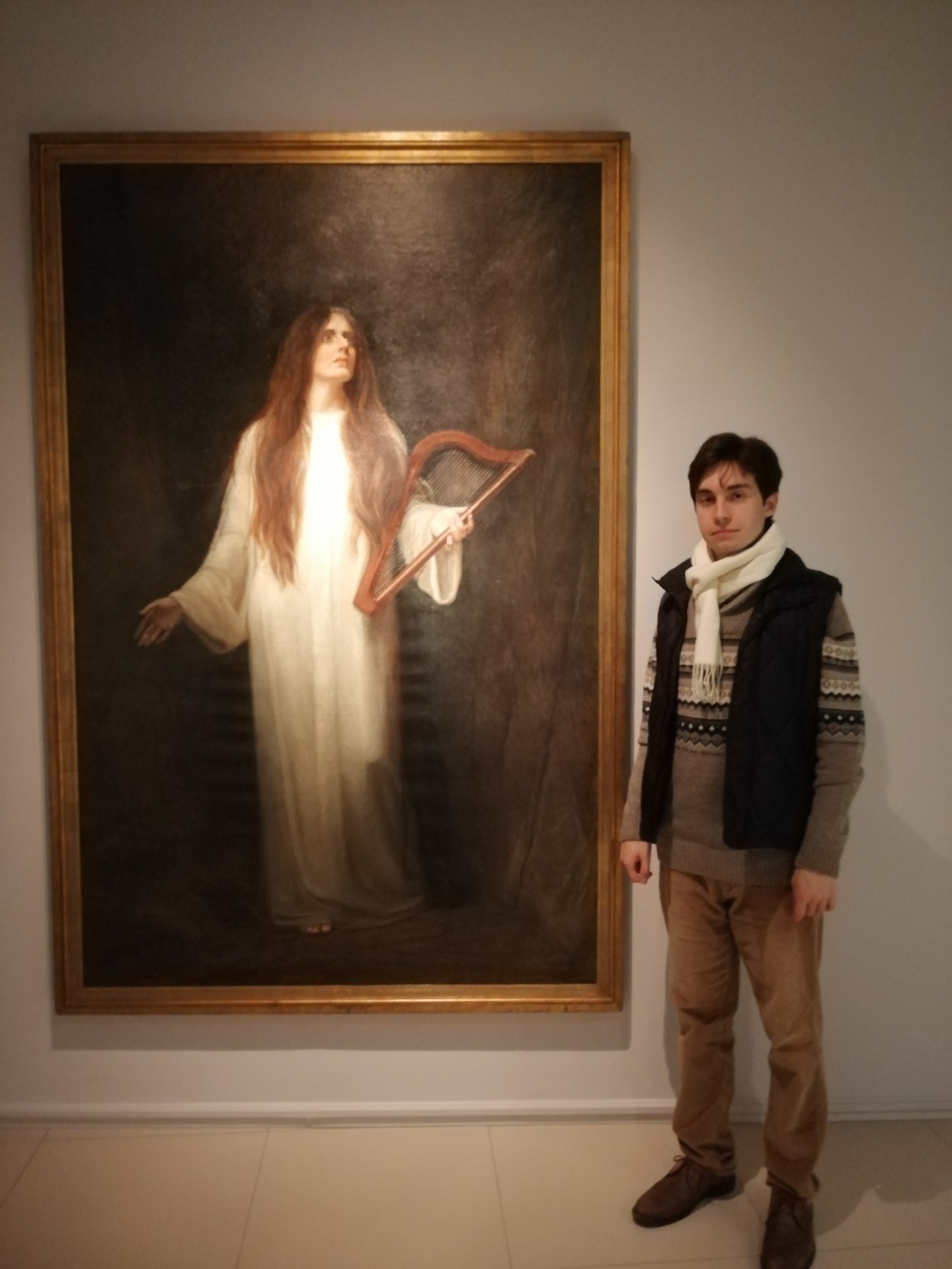 La música (1914), óleo sobre lienzo. Rogelio de Egusguiza Barrena